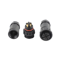 Connecteur d'alimentation étanche pour assemblage extérieur M25, IP68, fixation par vis, contact en cuivre, applications FPC 2-24 broches
