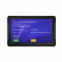 Peraga dinding Tablet Android layar sentuh, daya Poe sekitar lampu Led ruang rapat Tablet Pc sistem pemesanan