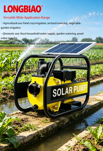 Bomba Solar de Superficie DN SQB de 50 Pulgadas para Riego Agrícola Comercial, Bomba Portátil con Marco, Alta Capacidad, Funcionamiento Estable, a Prueba de Fugas - Product Image 3