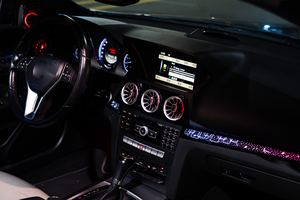 Kit de Iluminación LED Interior para <span class=keywords><strong>Mercedes</strong></span> Benz Clase <span class=keywords><strong>E</strong></span> W207 Coupé CGI Cabriolet A207 (09-16), Luz Ambiental Estrellada W207 - Product Image 5