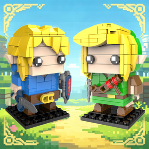 Figurine Anime Brick Head 2025 Mini Jouet Éducatif Assemblage MOC Blocs Anime Cadeau pour Enfants - Product Image 5