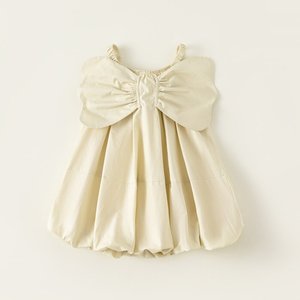 Abito <span class=keywords><strong>da</strong></span> bambina estivo OEM ODM intrecciato con farfalle, abito <span class=keywords><strong>da</strong></span> principessa formale, <span class=keywords><strong>vestito</strong></span> a bocciolo di fiore per bambine, abbigliamento per bambini - Product Image 4