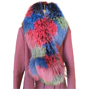 Cao cấp <span class=keywords><strong>Fox</strong></span> lông khăn mùa đông động vật lông bọc với dày Fluffy đống cực kỳ mềm mại và thoải mái khi chạm vào - Product Image 3