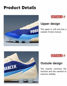 <span class=keywords><strong>Scarpe</strong></span> <span class=keywords><strong>da</strong></span> calcio Futsal <span class=keywords><strong>da</strong></span> allenamento in <span class=keywords><strong>pelle</strong></span> sintetica con Top basso professionale per la caviglia <span class=keywords><strong>da</strong></span> esterno - Product Image 4