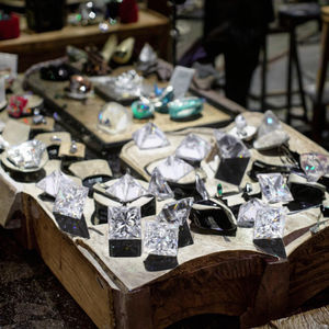 Diamants de laboratoire D'vins, blancs purs, tailles 0.1CT à 0.4CT, taille excellente, taille princesse, taille Melee, pour collections de bijoux en gros - Product Image 3