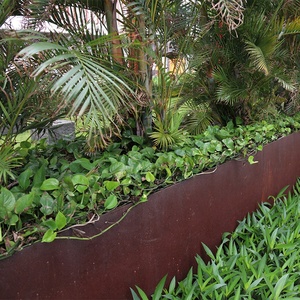Grand <span class=keywords><strong>pot</strong></span> de jardin extérieur écologique <span class=keywords><strong>Pot</strong></span> en métal moderne en acier corten avec revêtement de <span class=keywords><strong>taille</strong></span> personnalisée pour une utilisation au sol - Product Image 5