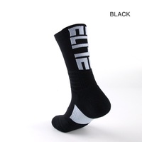 Chaussettes de basketball Performance Elite pour hommes, épaisses et rembourrées, mi-mollet, pour le sport