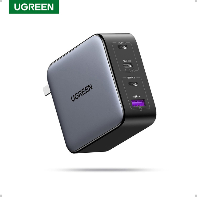UGREEN 100W GaN USB C Wall Charger Nexode 4 Ports PD Fast Wall Phone Charger Android Power Adapter for iPhone MacBook Air