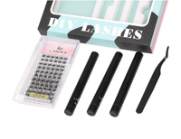 Bande mince Koreon Superfine Band Individual Eyelash Cluster Wispy DIY Lash diy extensions de cils individuels