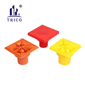 Factory Price Concrete Construction Plastic Square Rebar End Cap Plastic Safety Rebar Cap