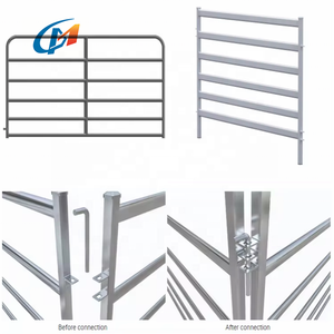 कारखाने धातु खेत पशु बाड़ ट्रेलिस समूह बाड़ घोड़े गोल पेन पैनल - Product Image 2