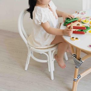 Chaise pour enfants en rotin moderne artisanale pour cadeau d'anniversaire, meubles durables pour enfants pour chambre et cuisine, qualité d'exportation - Product Image 6