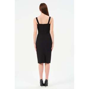Vêtements basiques noirs pour femmes DANS, tenue polyvalente pour tous les jours, disponible en tailles 38-42 pour les lots en gros - Product Image 2