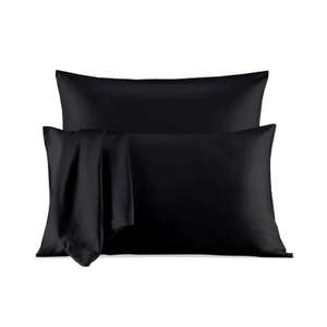 Taie d'oreiller en <span class=keywords><strong>satin</strong></span> lisse, vente en gros du fabricant, housse de <span class=keywords><strong>coussin</strong></span> de lit, fermeture éclair cachée - Product Image 3