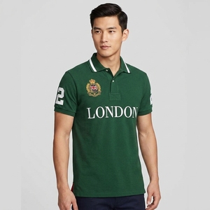 Chemises <span class=keywords><strong>Polo</strong></span> Casual pour Hommes 100% Coton, Broderie Personnalisée de Haute Qualité, Logo Ralphes Brand Laurenes City Tops <span class=keywords><strong>Polo</strong></span> <span class=keywords><strong>T</strong></span>-Shirts - Product Image 1