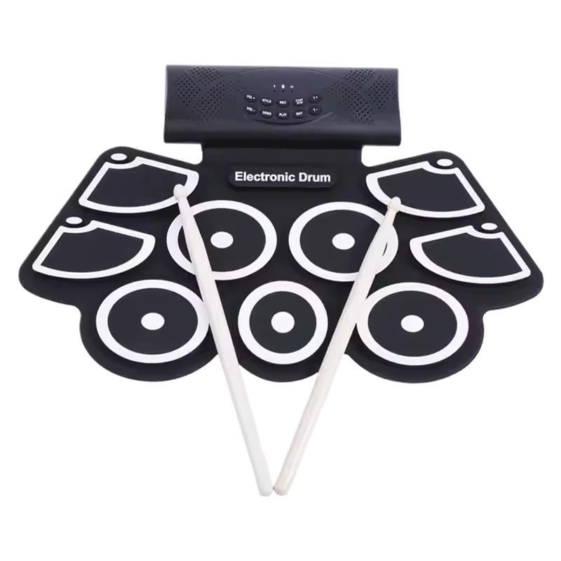 Wholesale Kids Musical Instruments Toys Digital Drumset Electronic Drum Set Kids