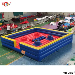 Cuối cùng Inflatable Đấu sĩ Đấu Trường với cửa miễn phí vận chuyển thú vị khổng lồ jousting trò chơi cho mọi lứa tuổi