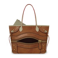 Nouveau produit : Sac fourre-tout 2-en-1 en PU avec imprimé graphique chien, sac à main assorti, sac à bandoulière tendance pour femme