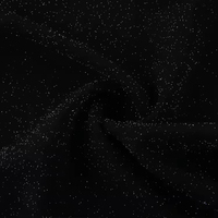 Tissu métallique brillant en lurex tricoté YVES Custom GRS 84% polyester 11% lurex 5% élasthanne 270GSM pour robe
