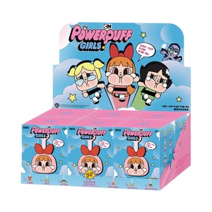 Popmart bong bóng Mart crybaby bay ít nữ cảnh sát hoàng hậu PVC mặt sang trọng bí ẩn Hộp quà tặng - Product Image 2