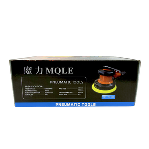 5-inch 6-lỗ khí nén quỹ đạo Sander Máy xay không khí burnish máy cho khô Mài ô tô đánh bóng công cụ chăm sóc xe sản phẩm - Product Image 6