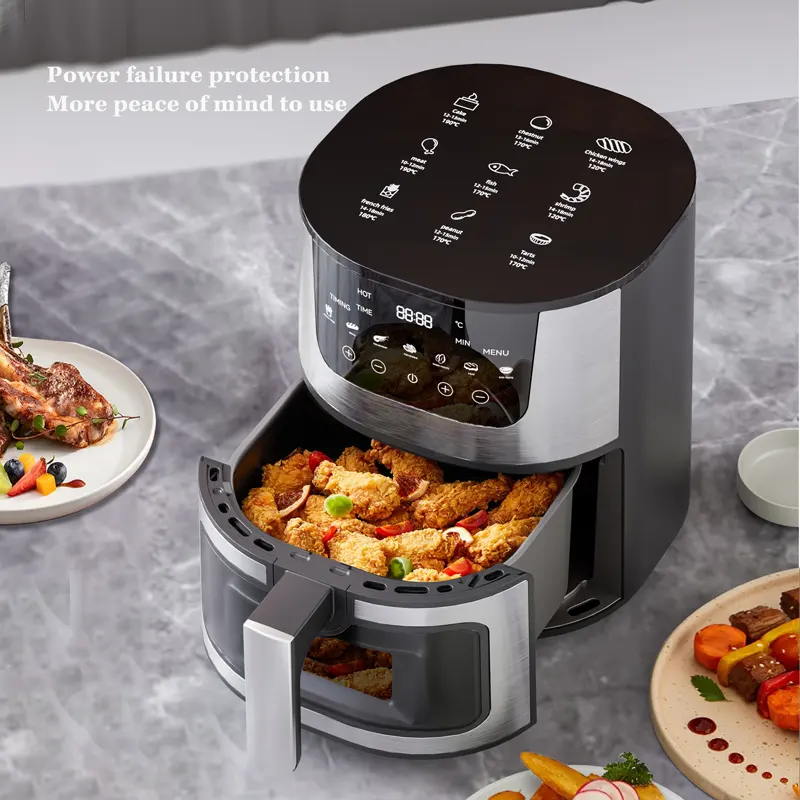 Hot Selling Auto Shutoff Air Fryer Oven Cooker with Temperature and Time Control Oilless Cooker Air Fryer