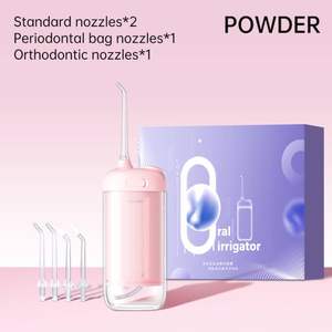 Dental portátil XIMALONG para Dispositivo de irrigación bucal, hilo dental de agua de Venta caliente, hilo dental de plástico de bajo <span class=keywords><strong>precio</strong></span> con batería - Product Image 6