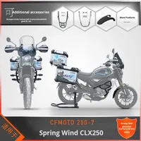 Accessoires de moto pour motos tout-terrain/bi-usage : Boîte latérale, Poignée passager, Dossier, Cache-garde-boue avant, Main courante arrière