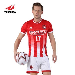 Football shirts short sleeve soccer uniform custom soccer jersey cheap soccer uniform set - Product Image 6