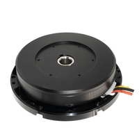 Motor de Engranajes Sin Escobillas con Imán Permanente para Articulación Robótica Cicloidal, 25 Nm, 60 RPM, 24-48 V, 213 W, Controlador PCB Integrado, Doble Codificador, CAN Bus