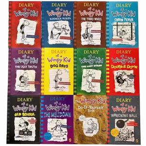 23 libros/set Diary of a Wimpy Kid Comic Set Aprendizaje de libros en inglés para niños Libros de cuentos para niños en inglés - Product Image 4