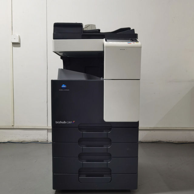 Used Konica Minolta BH367 High-Speed Multifunction Office Printer 36ppm Printing 45ppm Scanning 1200mm Long Paper Support