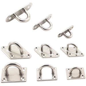 Hui Ding Loquet de porte en acier inoxydable 304, crochet de quincaillerie marine multi-tailles pour accessoires de voile et de auvent - Product Image 1