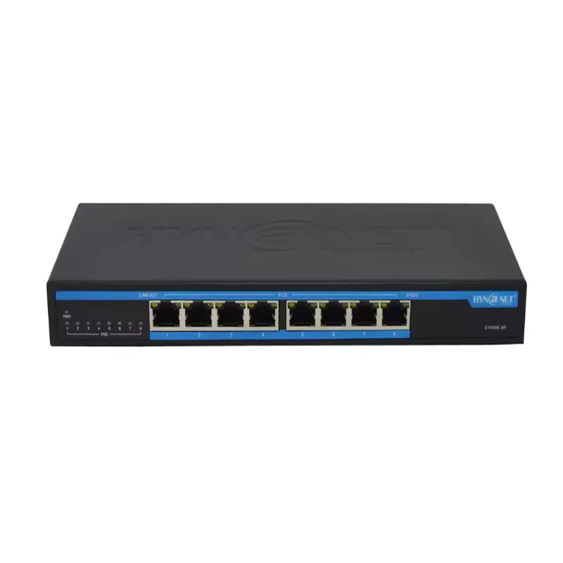 S1608E-8P-96W Switch Gigabit PoE + Desktop aziendale a 8 porte