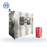 Machine de remplissage automatique de canette d'aluminium de bière de boisson de soda d'usine de remplisseur pour la boisson carbonatée