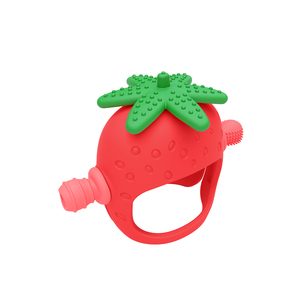 Juguete de mordedor para bebé sin BPA de alta calidad, fácil de sostener, juguete molar calmante de dentición suave de silicona para bebé - Product Image 4