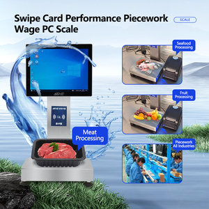 Balance intelligente SOHE 15 kg en acier inoxydable <span class=keywords><strong>avec</strong></span> lecteur de carte, comptage de pièces, statistiques, écran tactile étanche pour fruits de mer et viande, OEM ODM - Product Image 1