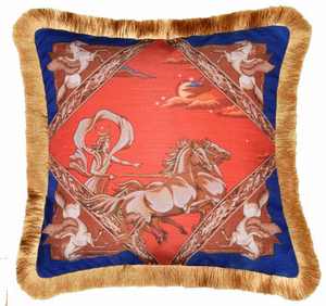100% Polyester <strong>Red</strong> Satin Silk Pillowcase Pillowcase Luxury Decoration Famous Brand Pillow <strong>Cover</strong> <strong>Cushion</strong> <strong>Cover</strong> - Product Image 2