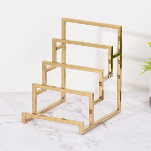 ชั้นโชว์กระเป๋าสตางค์ทำจากสแตนเลสทนทานออกแบบได้ตามต้องการสำหรับใช้ในบ้าน - Product Image 5