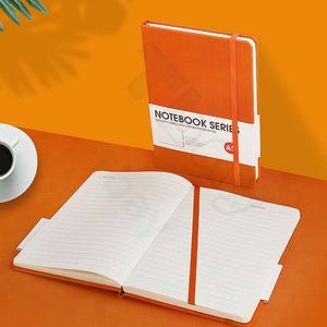 Carnets promotionnels personnalisables en gros pour entreprises, en lin, A6, A5, A4, couverture rigide en cuir PU, avec logo - Product Image 4
