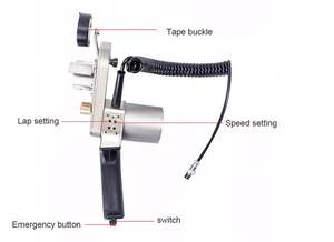 เครื่องพันเทปกึ่งอัตโนมัติแบบมือถือเครื่องพันสายไฟสำหรับสายเคเบิล - Product Image 2