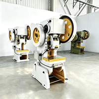 Presse à poinçonner mécanique à inclinaison ouverte J23 à haut rendement, presse de 63 tonnes avec roulements durables, prix compétitifs
