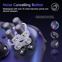 EasySMXX05Pro manette de jeu à trois modes Hall Rocker déclencheur à deux étages touche de pressage muet complet Programmation Macro-manettes contrôleurs de jeu