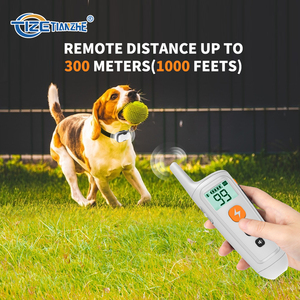 <span class=keywords><strong>Collar</strong></span> vibrador e impermeable para perros, con control remoto, recargable, descarga estática electrónica, de entrenamiento, nuevo diseño - Product Image 4