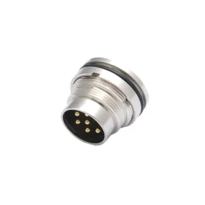 m16 panel connector female male panel mount type connector IP67 IP68 waterproof connector