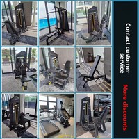 Ensemble de musculation multifonctionnel Hummer, rack à squats pliable, structure en acier, équipement de fitness commercial pour intérieur, musculation et cardio