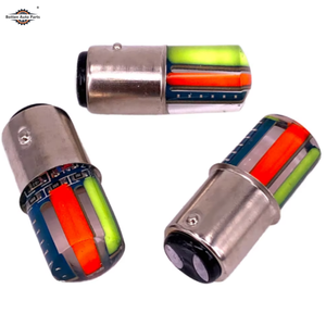 <span class=keywords><strong>Adebayor</strong></span> 1157 Ampoule LED COB RGB Éclairage Flash Stroboscopique SMD Automobile pour Voitures 12V Garantie 1 An - Product Image 1