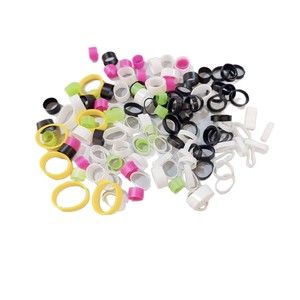 Anneaux élastiques en silicone multi-tailles, résistants aux hautes températures, pour le regroupement de câbles et fils, usage industriel - Product Image 1