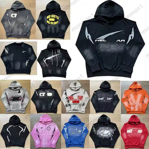 Áo hoodie nam thiết kế thời trang, áo khoác thể thao có mũ, áo len Harajuku, áo hoodie thương hiệu, áo hoodie Y2K, thời trang đường phố Hip Hop, áo hoodie Hell dành cho nam - Product Image 1