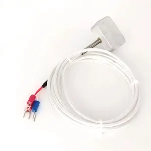 FOCUSENS ODM PT100 Sensor de temperatura impermeável Sistema de três fios sonda magnética 2M cabo termopar com CE ROHS